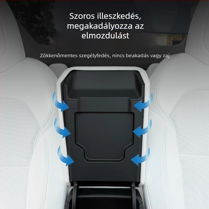 Tesla Model 3/Y könyöktámasz védőburkolat – belső dekorációs kiegészítő