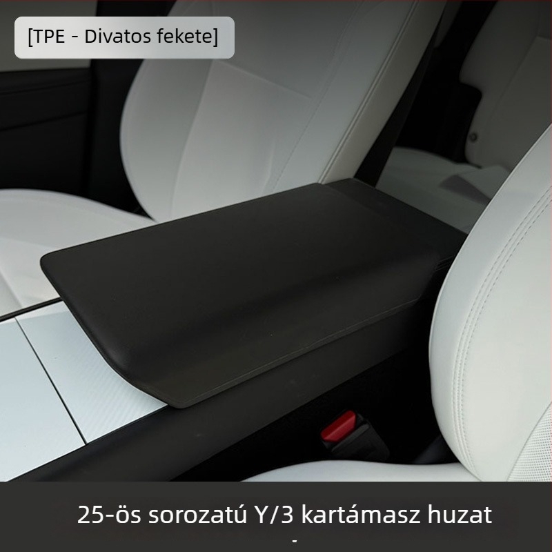 Tesla Model 3/Y könyöktámasz védőburkolat – belső dekorációs kiegészítő