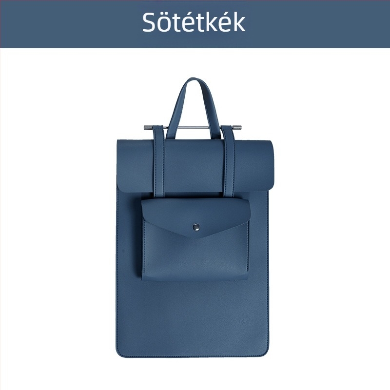 12.9–14 hüvelykes készülékekhez laptop táska, iPad/tablet tárolás, MacBook-kompatibilis, logó nyomtatási lehetőség