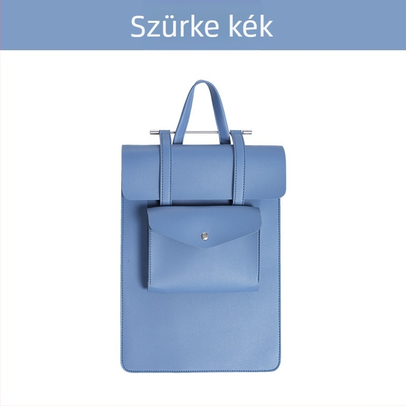 12.9–14 hüvelykes készülékekhez laptop táska, iPad/tablet tárolás, MacBook-kompatibilis, logó nyomtatási lehetőség