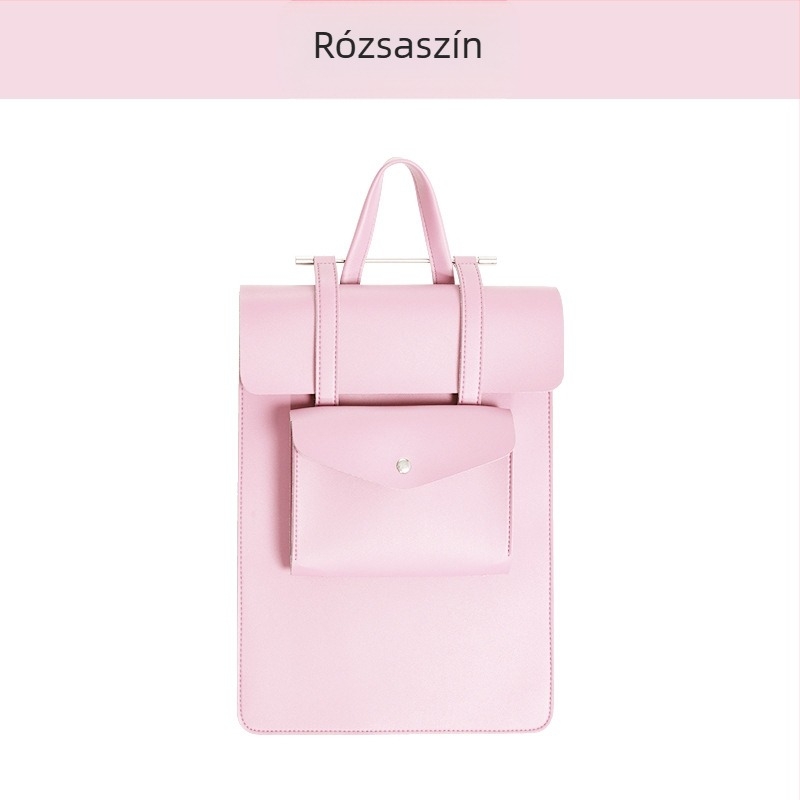12.9–14 hüvelykes készülékekhez laptop táska, iPad/tablet tárolás, MacBook-kompatibilis, logó nyomtatási lehetőség