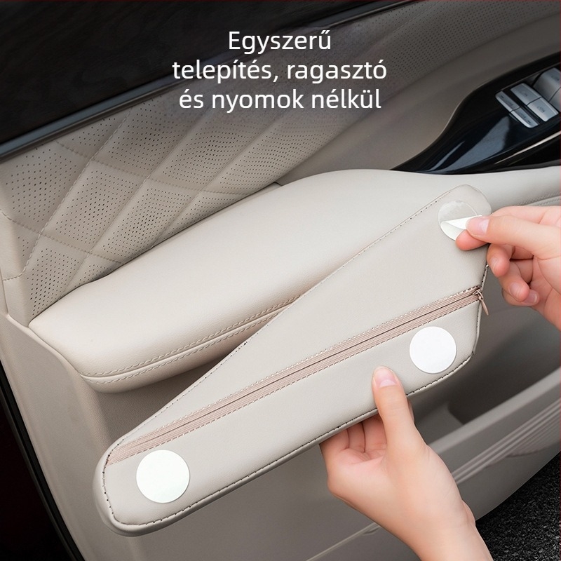 D9 Tens (2022–2025) Ajtókarfa párna – Vezetői ülés és középső kartámasz, PU anyag, testreszabás nélkül