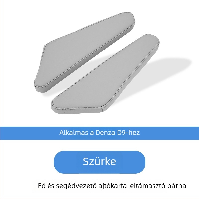 D9 Tens (2022–2025) Ajtókarfa párna – Vezetői ülés és középső kartámasz, PU anyag, testreszabás nélkül