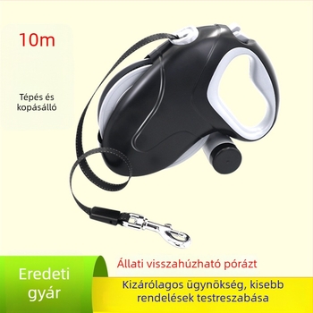 Yilide behúzható kutyapóráz – ABS anyag, nagy teherbírás, kiterjeszthető mechanizmus