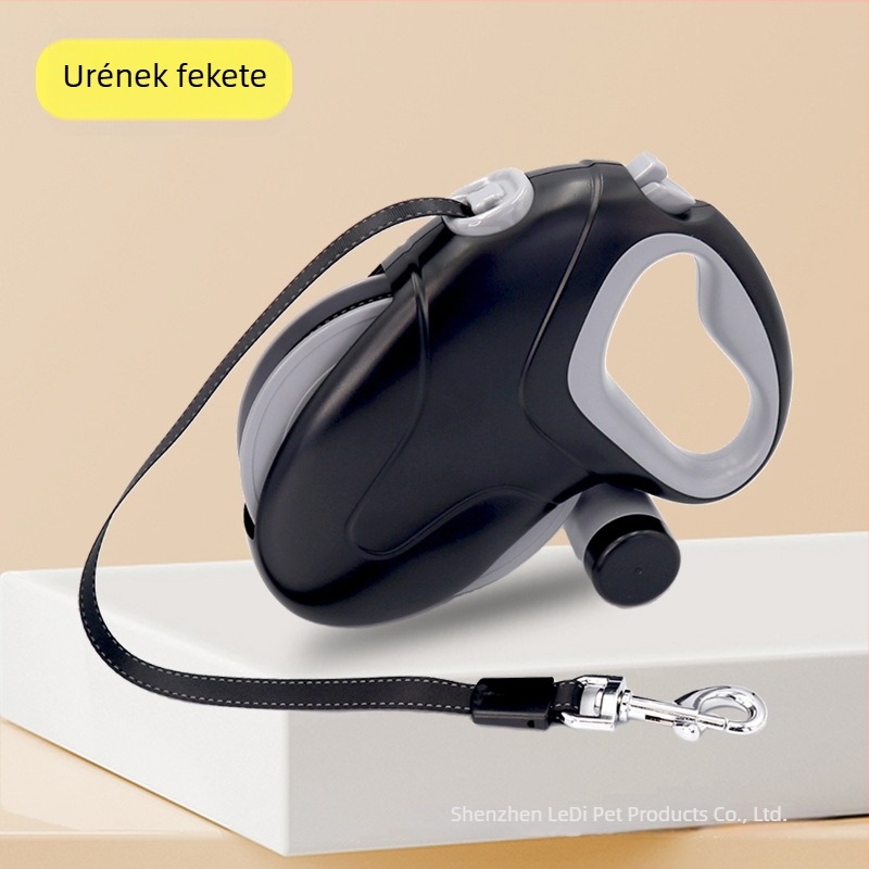 Yilide behúzható kutyapóráz – ABS anyag, nagy teherbírás, kiterjeszthető mechanizmus
