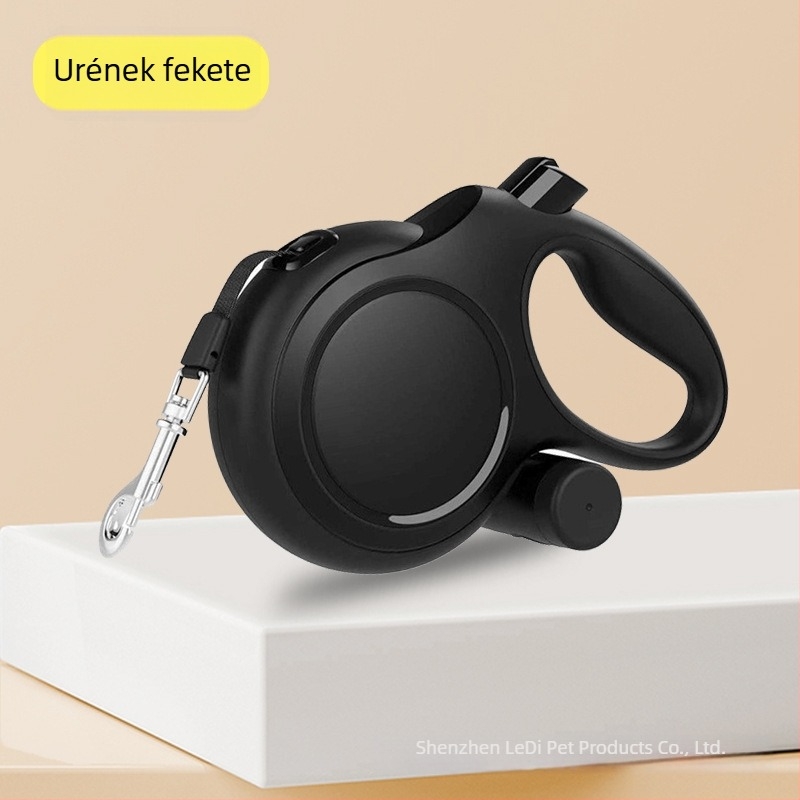Yilide behúzható kutyapóráz – ABS anyag, nagy teherbírás, kiterjeszthető mechanizmus