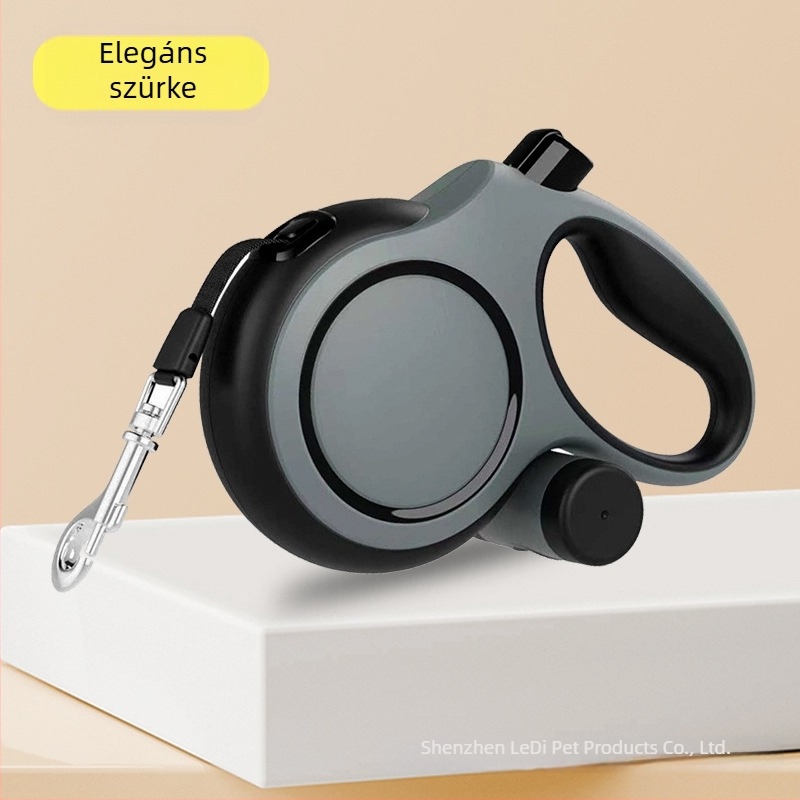 Yilide behúzható kutyapóráz – ABS anyag, nagy teherbírás, kiterjeszthető mechanizmus