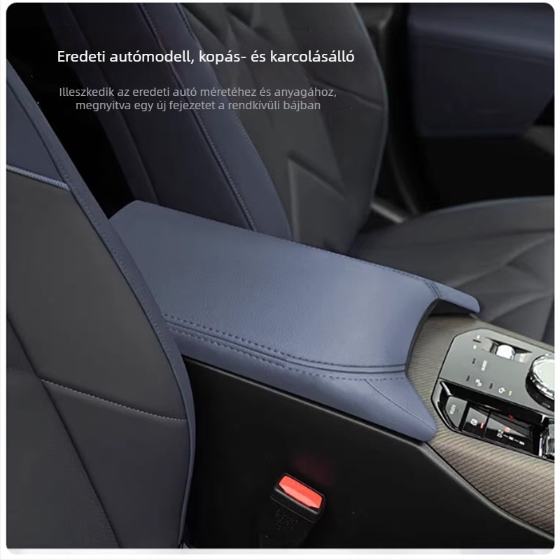 BMW X3 2025 középső kartámasz párna – Chenille anyag, testreszabható, kompatibilis BMW X3 2025