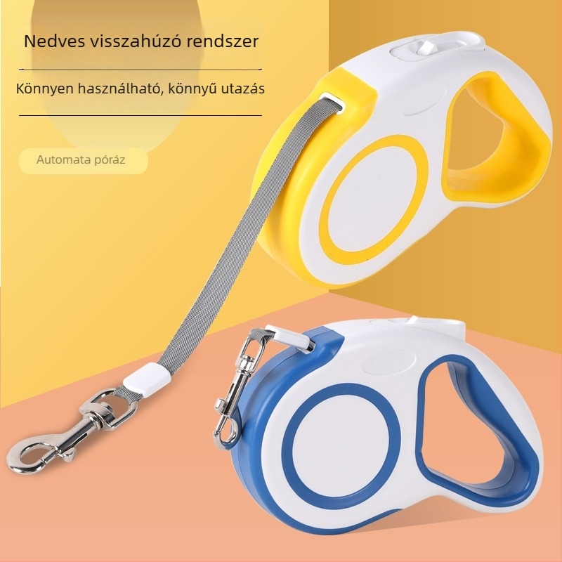 ABS anyagú kutyapóráz, teleszkópos, vontatási öv háziállatok számára, 100 darabos doboz