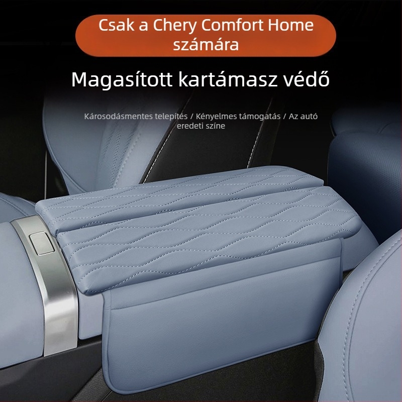 Chery Comfort Home központi konzolhoz karvédő – bőr, bőrérzetű belső párna, testreszabható Hui Li