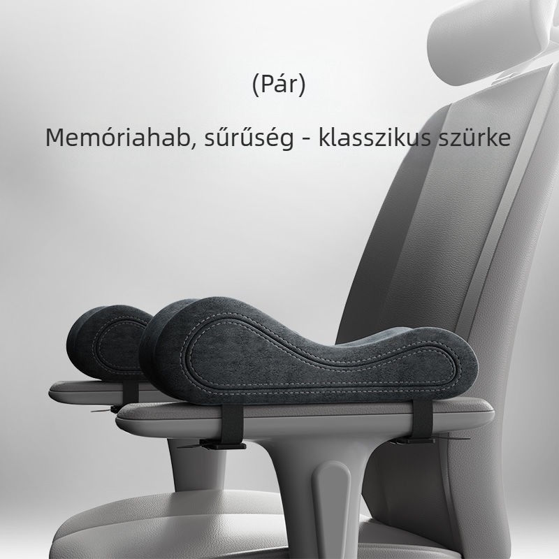 Memóriahabos univerzális könyöktámasz párna irodai és játék székekhez