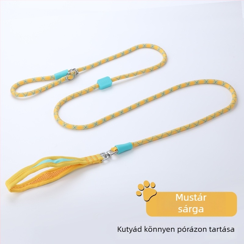 Kutyaszíj közepes és nagy testű kutyáknak — nylon kötél; Márka Zhen duo; Kategória: háziállat-láncok és kötélzet; fix hosszúságú; Nem bővíthető
