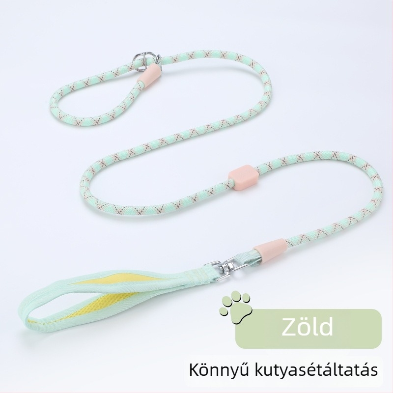 Kutyaszíj közepes és nagy testű kutyáknak — nylon kötél; Márka Zhen duo; Kategória: háziállat-láncok és kötélzet; fix hosszúságú; Nem bővíthető