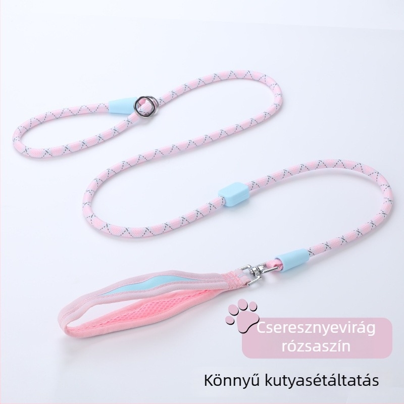 Kutyaszíj közepes és nagy testű kutyáknak — nylon kötél; Márka Zhen duo; Kategória: háziállat-láncok és kötélzet; fix hosszúságú; Nem bővíthető