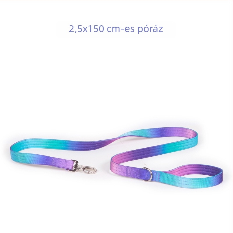 Kutyapóráz és hám taktikai nyakörvvel kültéri edzéshez