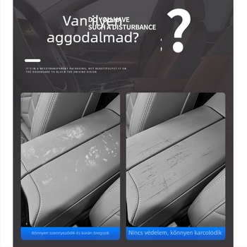 Trumpchi GS8 középkonzol kartámasz magasságát növelő párna, tárolózseb és dekoratív védőborítás