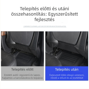 Range Rover Sport hátsó panel – ABS, szénszálas mintázat, Deyan márka, minden évszakhoz alkalmas