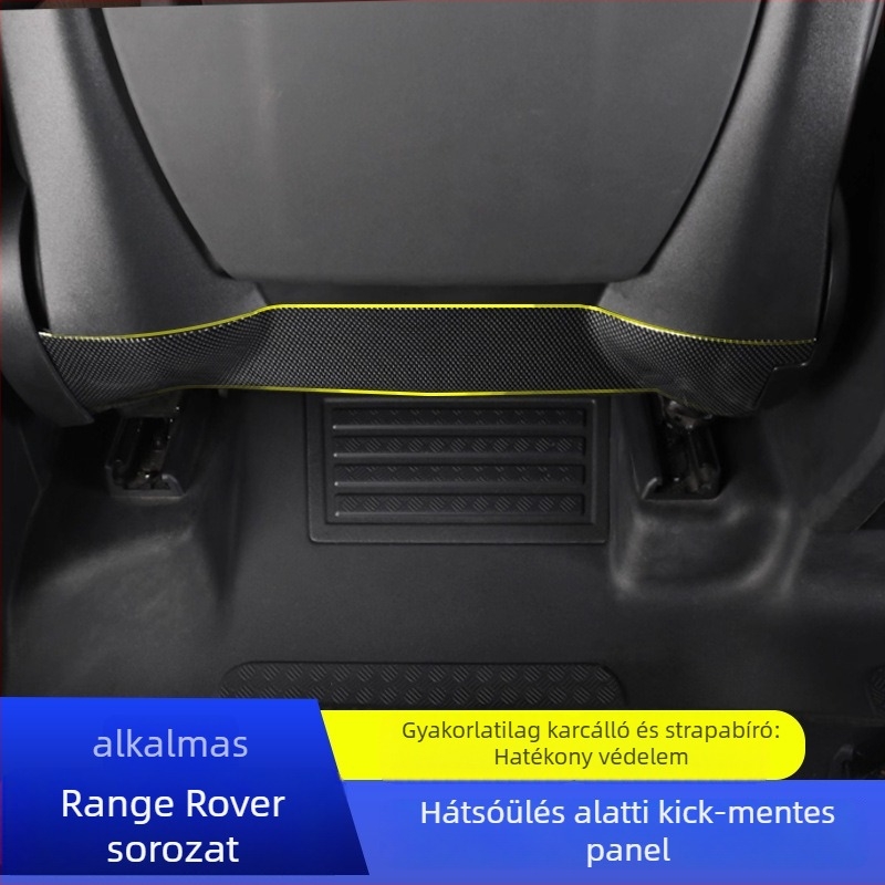 Range Rover Sport hátsó panel – ABS, szénszálas mintázat, Deyan márka, minden évszakhoz alkalmas