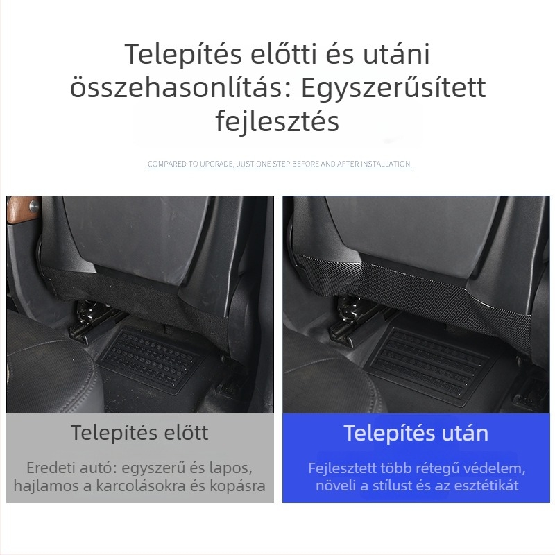 Range Rover Sport hátsó panel – ABS, szénszálas mintázat, Deyan márka, minden évszakhoz alkalmas