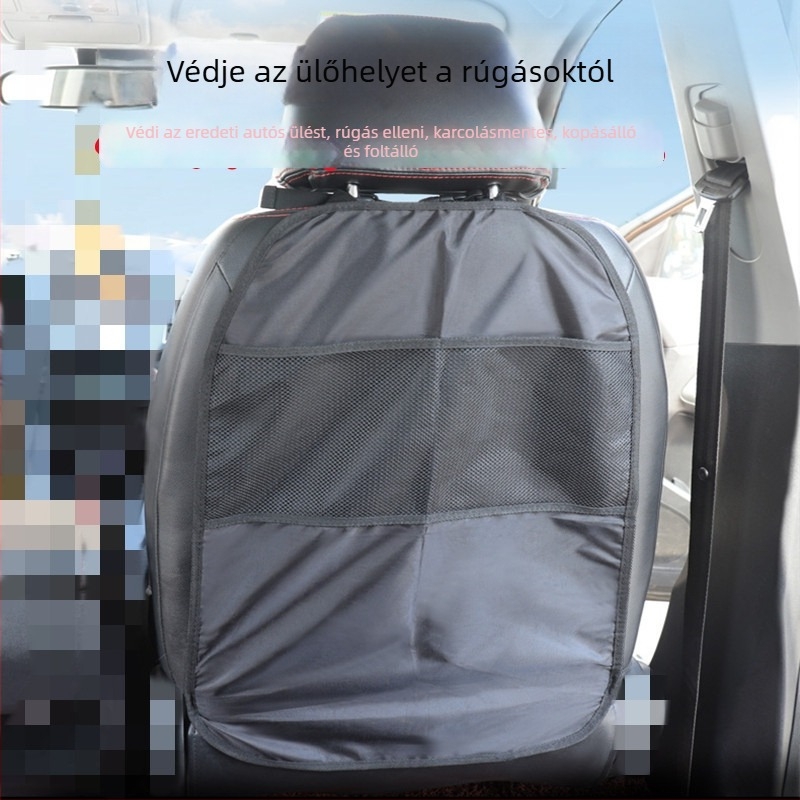 Autóülés hátsó védő párna – Senkai, modell A1095, Oxford szövet, függő kialakítás, minden évszakhoz