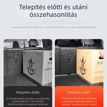 Tesla Model Y/3 hátsó ülés és csomagtartó védőmatrac – bőr, Four Seasons Universal, Air Exchange