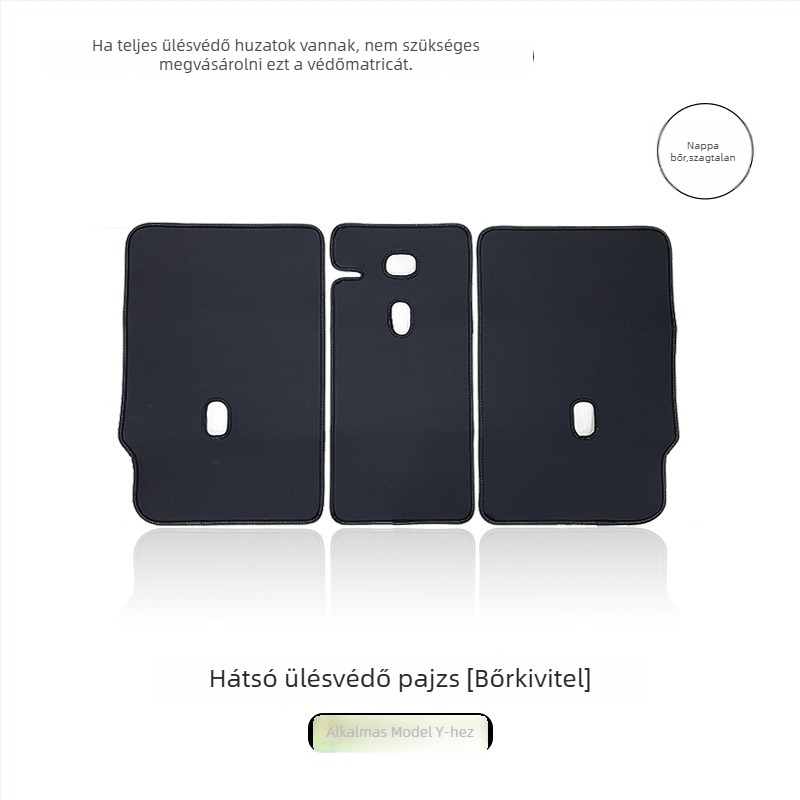 Tesla Model Y/3 hátsó ülés és csomagtartó védőmatrac – bőr, Four Seasons Universal, Air Exchange