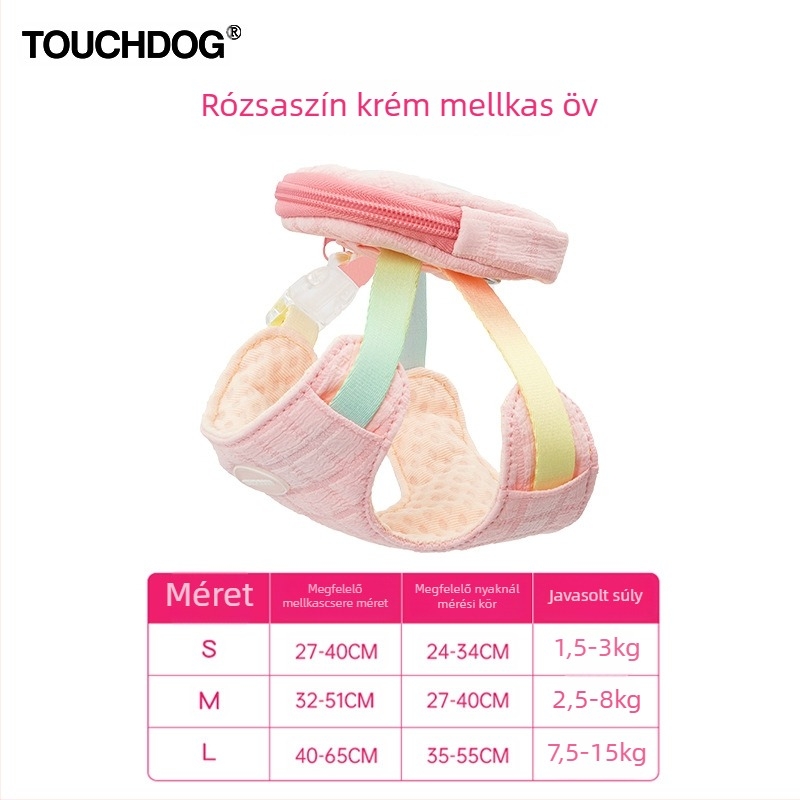 Nylon kutya hám – állítható, márka Touchdog it it