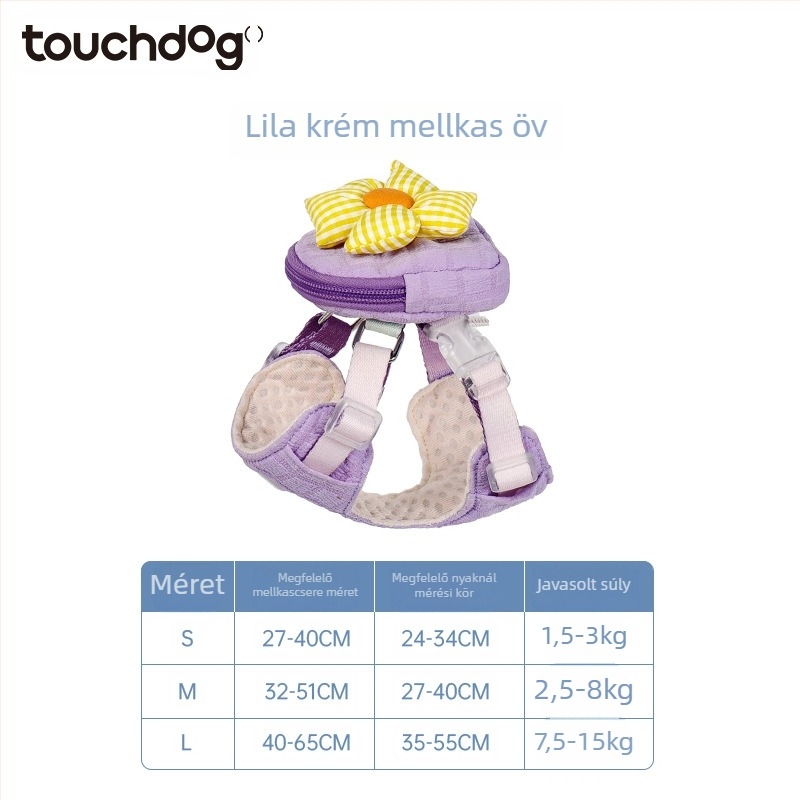 Nylon kutya hám – állítható, márka Touchdog it it