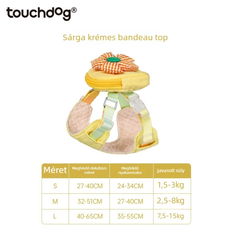 Nylon kutya hám – állítható, márka Touchdog it it