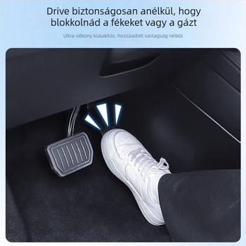 Tesla Model 3/Y központi konzol oldalvédő (kick pad) – minden évszakhoz, TPE, kód YS-01