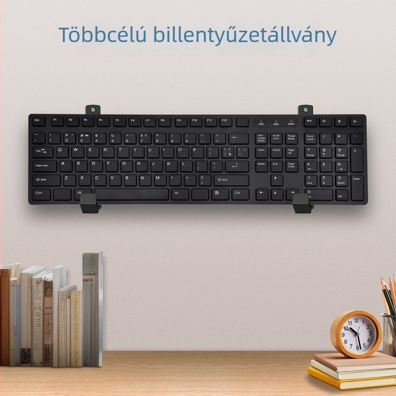 Fali tartó billentyűzethez és táblagéphez – ragasztó oldali vagy csavaros szerelés