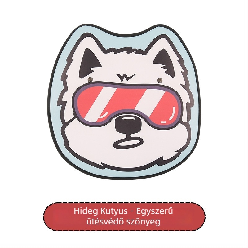 PU karikatúra mintás autóülés hátsó védőpárna - szivacs töltés, univerzális stílus, minden évszakra