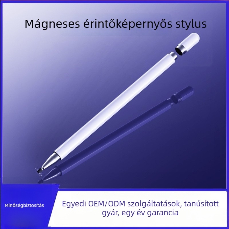 DRB-1 stylusz kapacitív érintőképernyőhöz, mágneses kettős funkció, OEM gyártás, iPad-kompatibilis