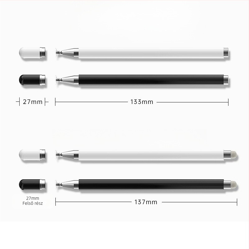 DRB-1 stylusz kapacitív érintőképernyőhöz, mágneses kettős funkció, OEM gyártás, iPad-kompatibilis