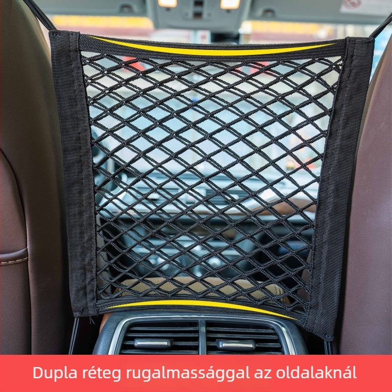 Textil ülés hátoldali függő tárolótáska, univerzális illeszkedés, testreszabható