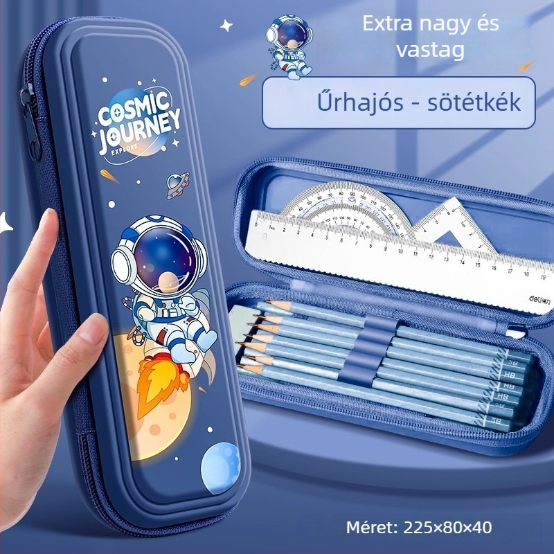 Chenyu gyerekeknek rajzfilm jellegű vászon tolltartó, uniszex, koreai stílus