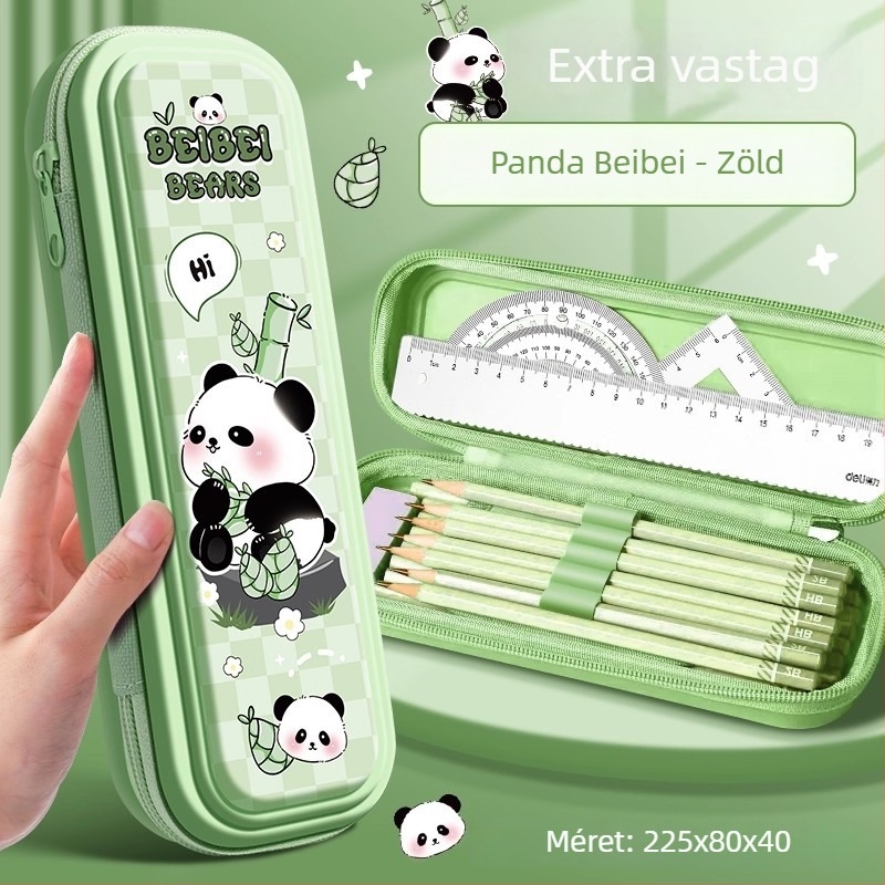 Chenyu gyerekeknek rajzfilm jellegű vászon tolltartó, uniszex, koreai stílus