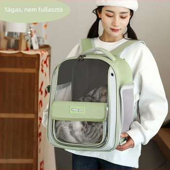 Kisállat hátizsák, összecsukható, 7,5 kg kapacitás, Oxford anyag, puha kivitelezés