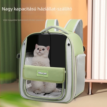 Kisállat hátizsák, összecsukható, 7,5 kg kapacitás, Oxford anyag, puha kivitelezés