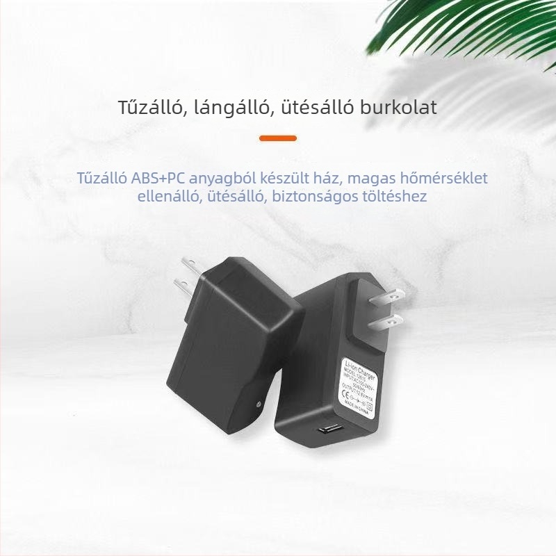 USB töltőadapter 5V 2A telefonokhoz és tabletekhez, 80 g, Yishangxing – Power Adapter sorozat