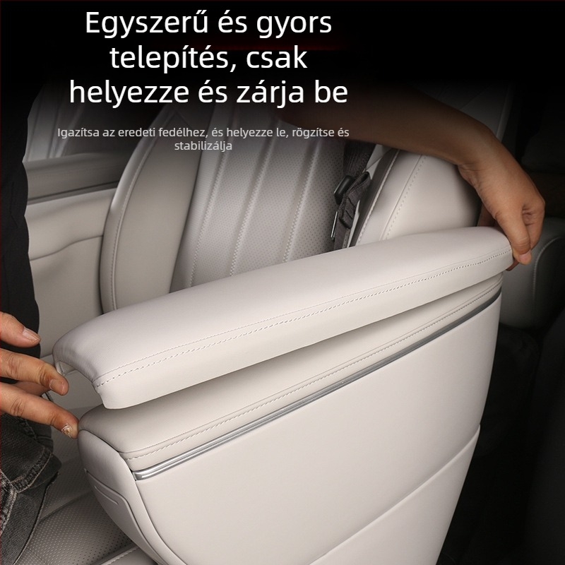 Lantu Dreamer középső üléssor belső karfa védőburkolat, valódi bőr, vízálló, felújított burkolat, kompatibilis Lantu Dreamer