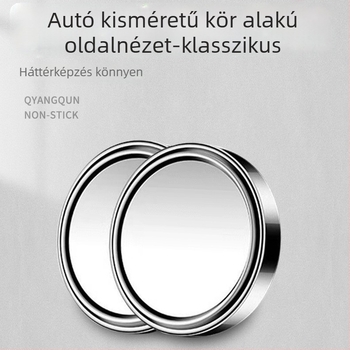 Iron Dragon Autó Hátsó Néző Tükre – kör alakú, HD széles látómező, holttér tükör, 2-in-1 kettős tükör