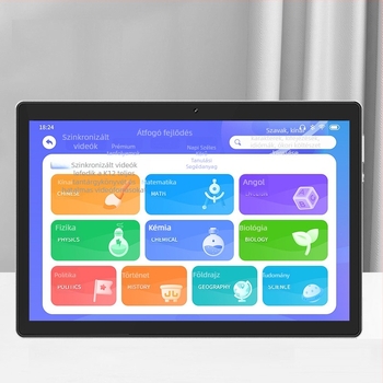 AI tanulótablet Androiddal, 1,33 GHz egymagos processzor, SSD 16 GB, IPS kijelző, Wi-Fi
