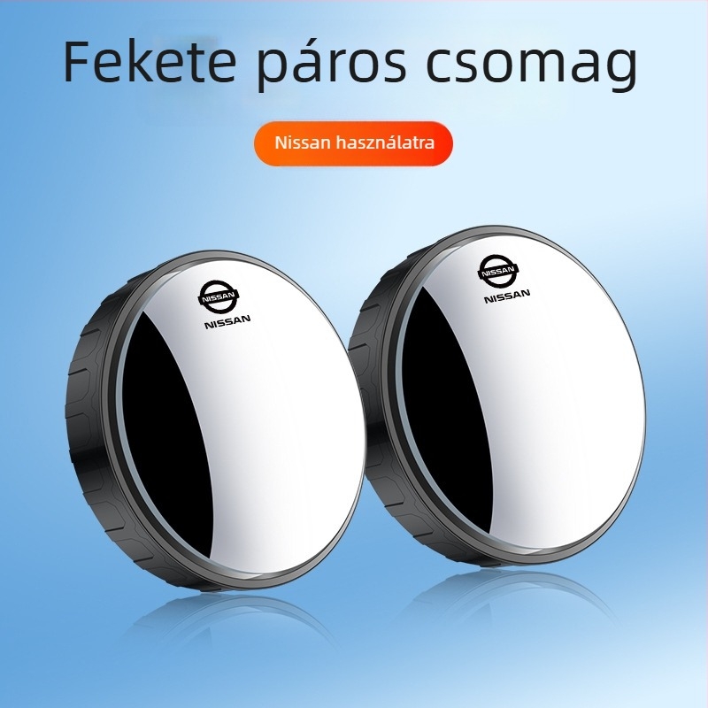 Jiacano kerek hátsó visszapillantó tükör – segédtükör, kompatibilis Nissan Sylphy, Teana, Qashqai, Tiida és X-Trail