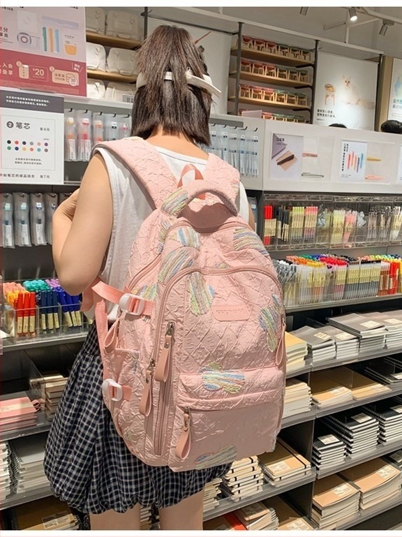 Nothing Unisex Nylon Hátizsák — Vízálló, Kopásálló, Gerincvédelem, Légpárnás vállpántok