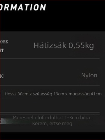 Kdmild nylon hátizsák, Harajuku utcai stílus, Uniszex, 20–35L, 10-os laptophoz, Légáteresztő vállpántok