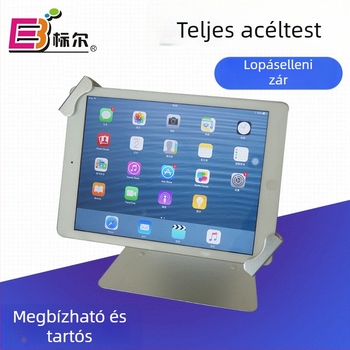 Tabletta alap/állvány L-típusú alsó diagonális rögzítőcsattal, 1,0 kg, modell BR24012Q