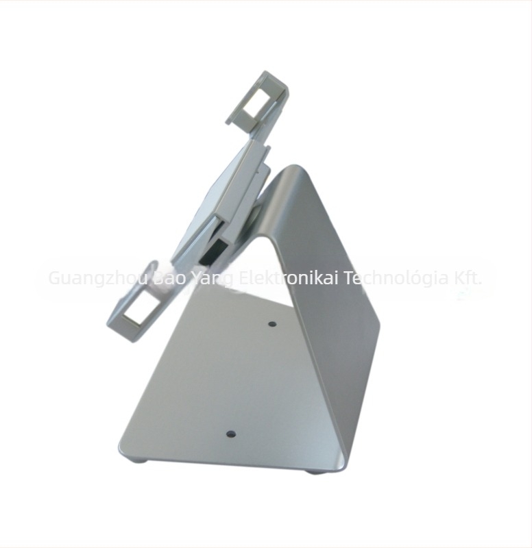 Tabletta alap/állvány L-típusú alsó diagonális rögzítőcsattal, 1,0 kg, modell BR24012Q