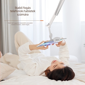 Összecsukható éjjeli állvány iPad/tabletához és okostelefonhoz, rejtett hasadékkal – fémből és műanyagból