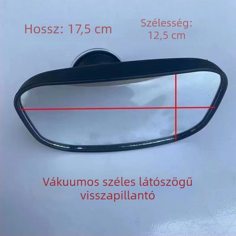 Traktor hátsó tükre – beltéri használatra, széles látószög, erős mágneses rögzítés, vákuumos rögzítés, nagy felbontású kép